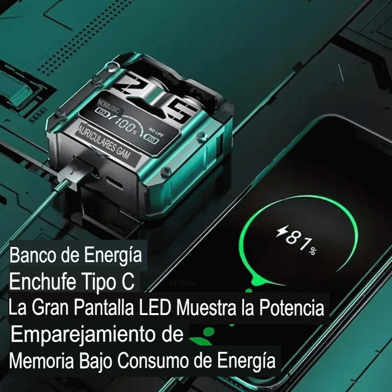 X 2 Audífonos Inalámbricos M25 Bluetooth